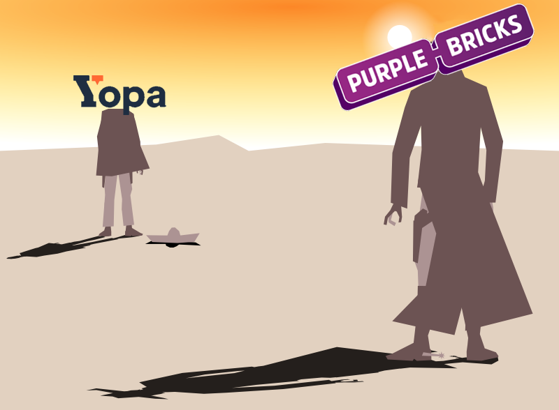 An accurate representation of the situation between Yopa and Purple Bricks